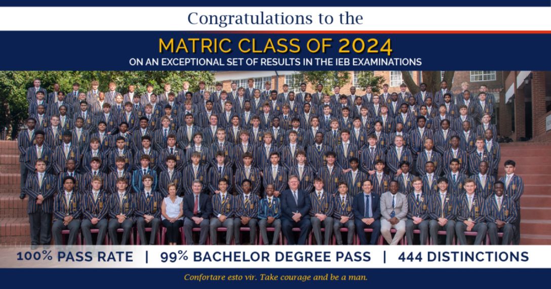 The Matric Class of 2024 produce an exceptional set of results in the